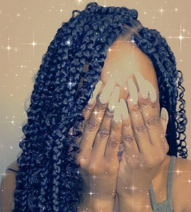 Medium Box Braids for Gifted_Hands_Creative_Styles