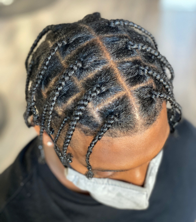 Single braids for EnaziStyles