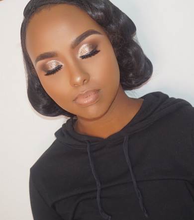 Shimmery/Glitter look for Beautyb_Makeup_sevices