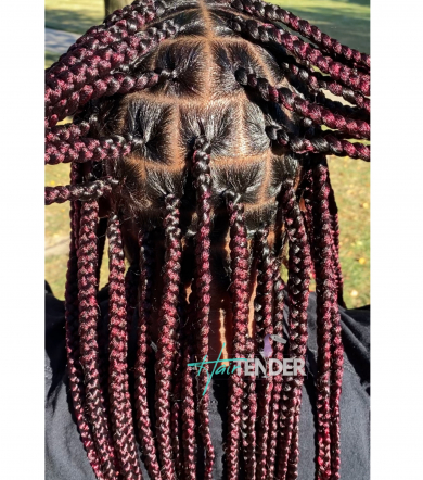 Knotless Braids for The_Hairtender